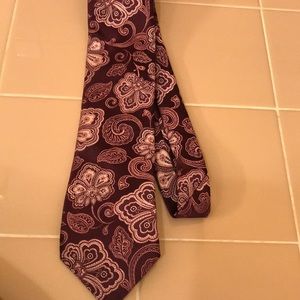 Ike Behar Paisley Tie